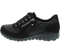 Waldläufer Schuhe Denver H89001-219 Giraffestretch Schwarz Gr. 41