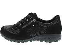 Waldläufer Havy sportlicher Schnürer Schwarz - Schwarz / 41,5