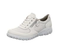 Waldläufer Sneaker OrthoTritt Havy-Soft H89001-246-150, Glattleder mit Stretchmaterial, Weiß, Weite H Weiß Gr. 37