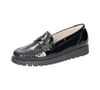 Damen Waldläufer Komfort Slipper schwarz 549002 42,5