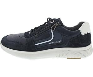 Waldläufer Heiko sportlicher Schnürer Blau - Blau / 45,5