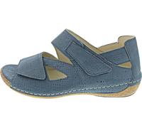 Waldläufer Sandaletten bequem bis 30 mm Gr.4½, Blau, 342025 177263