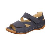 Waldläufer Sandalette HELIETT bequem bis 30 mm Blau Größe 6,5