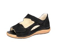 Waldläufer Heliett Sandale schwarz K-Weite OrthoTritt 681K80 für Damen, schwarz, Größe 43 EU / 9 UK