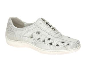 Waldläufer HENNI 496003 142 150 hell-grau - bequeme Halbschuhe für Damen - Größe 43