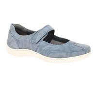 Waldläufer Henni Mary-Jane Schuhe blau sky H-Weite Punkte 496302 - Größe 42