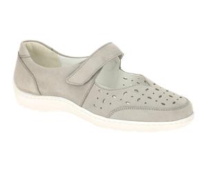 Waldläufer HENNI 496325 191 070 grau - Mary-Jane Ballerina - Größe 37