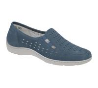 Waldläufer Henni Slipper Schuhe blau jeans 496501 - Größe 40