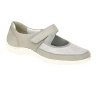 Waldläufer HENNI 496H33 318 070 grau - Mary-Jane Ballerina - Größe 42