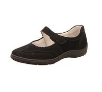 Waldläufer Henni, Damen Comfort Slipper, schwarz(schwarz), Gr. 4