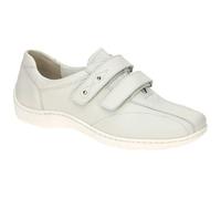 Waldläufer Henni Slipper Damen weiß offwhite Klett 496301 - Größe 40