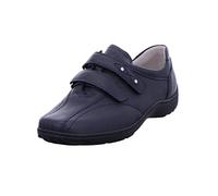 Waldläufer HENNI bequeme Slipper für Damen in dunkel-blau - Größe 41