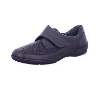 Waldläufer Damen Slipper Henni-Soft OrthoTritt 496H31 Klett Schwarz Größe 39,5
