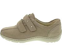 Waldläufer Damen Schnürer 496301 Beige Leder Wechselfußbett Weite H Größe 38,5