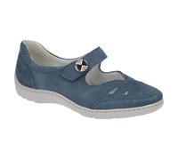 Waldläufer Henni Mary-Jane Schuhe blau jeans 496309 - Größe 39.5