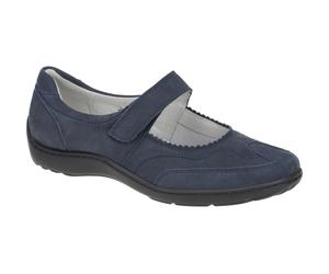 Waldläufer Henni Mary-Jane Schuhe dunkelblau H-Weite 496302 - Größe 41.5