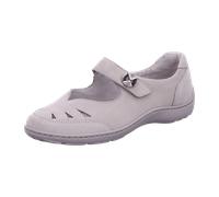 Waldläufer Henni Mary-Jane Schuhe grau stein 496309 für Damen, grau, Größe 44 EU / 9,5 UK