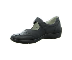 Waldläufer Henni Mary-Jane Schuhe schwarz H-Weite 496309 für Damen, schwarz, Größe 40 ½ EU / 7 UK