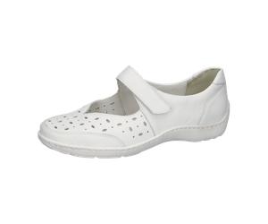 Waldläufer Henni Mary-Jane Schuhe weiß H-Weite 496325 für Damen, weiß, Größe 42 ½ EU / 8,5 UK