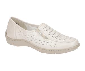 Waldläufer Henni Slipper Damen grau perl 496501 - Größe 39.5