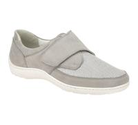 Waldläufer Henni Slipper Schuhe grau Klett 496H31 - Größe 39.5