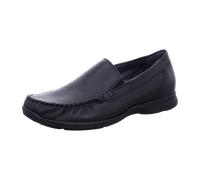 Waldläufer HERKO 526502 199 001 schwarz - bequeme Slipper für Herren - Größe 46