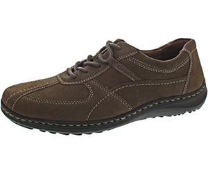 Waldläufer Herren Schnürhalbschuhe Herwig Schnürschuh Veloursleder Freizeit Elegant Schuhe Uni Herren Halbschuhe schnürschuhe Leder wechselfußbett Denver Herwig h