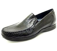 Waldläufer HERKO 526502 199 001 schwarz - bequeme Slipper für Herren - Größe 46