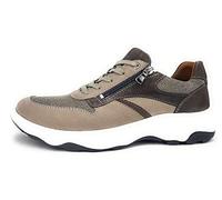 Waldläufer Herren Sneaker Schuhe Bear Torrix Schnürschuh Leder-/Textilkombination Sport Halbschuhe Uni Bear torrix Herren schnürschuh Halbschuh freizeitschuh