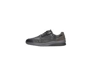 Waldläufer Herrenschuhe Elegante Schnürer SCHWARZ CARBON SCHWARZ CARBON - Gr. - 8 UK