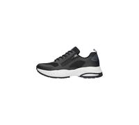 Waldläufer Herrenschuhe Elegante Schnürer schwarz grau schwarz grau - Gr. - 9.5 UK