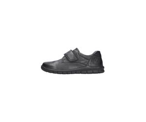 Waldläufer Herrenschuhe Freizeit- / Leinenschuhe schwarz schwarz - Gr. - 6.5 UK