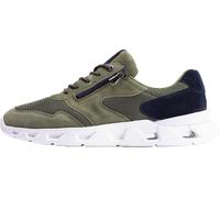 Waldläufer Herrenschuhe Sportliche Schnürer kiwi oliv deepblue kiwi oliv deepblue - Gr. - 8.5 UK