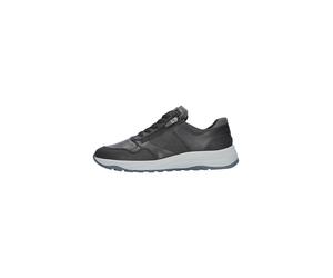 Waldläufer Herrenschuhe Sportliche Schnürer schwarz carbon schwarz carbon - Gr. - 10 UK