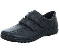 Waldläufer Herren Schnürhalbschuh Herwig Glattleder Schwarz Größe 40,5