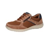 Waldläufer Herrenschuhe Sportliche Schnürer marine cognac marine cognac - Gr. - 7 UK