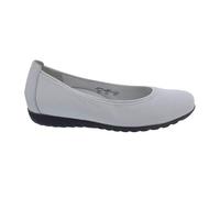 Waldläufer Hesima Ballerina 329051-171-150, Porto - Glattleder, Weiß, Weite H Weiß Gr. 40 1/2