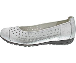 Waldläufer Hesima Ballerina Silber - Silber / 41,5