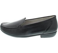 Waldläufer 437502 H-Weite Mokassin schwar 6
