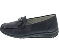 Waldläufer Hinata Mokassin Blau - Blau / 41,5