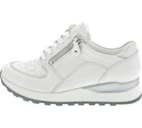 Waldläufer Hiroko sportlicher Schnürer WeißWeiß / 38
