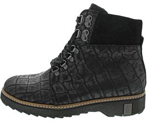 Waldläufer Hitomi Schnürstiefel Schwarz - Schwarz / 39