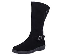 Waldläufer Hoja Warmfutter Schaftstiefel schwarz H-Weite 533904 - Größe 39