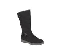 Waldläufer Hoja Warmfutter Schaftstiefel schwarz H-Weite 533904 - Größe 39