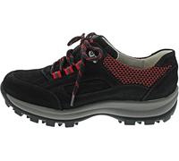 Waldläufer Holly Damen-Wanderhalbschuh, Denver Sport-Net, schwarz Rubin, Weite H 471000-804-583 Gr. 37