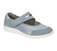 Waldläufer Ira Mary-Jane Schuhe blau sky OrthoTritt M-Weite 815M31 - Größe 44.5