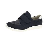 Waldläufer Ira Schuhe blau M-Weite OrthoTritt Klett 815M32 für Damen, blau, Größe 37 ½ EU / 4,5 UK