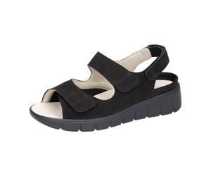Waldläufer K- Adea 658K01 206 001 schwarz Denver Nalastretch für Damen, schwarz, Größe 39 EU / 6 UK