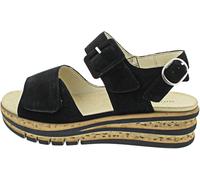 Waldläufer Arlene Plateau Sandale schwarz K-Weite 677001 - Größe 37,5