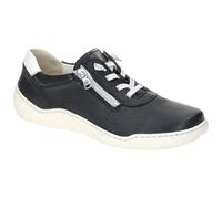 Waldläufer Milena Schuhe blau weiß K-Weite 612003 - Größe 39